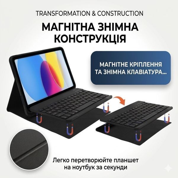 Клавіатура та миша &mdash; бездротові (Bluetooth) TAB-s10-Laptop фото